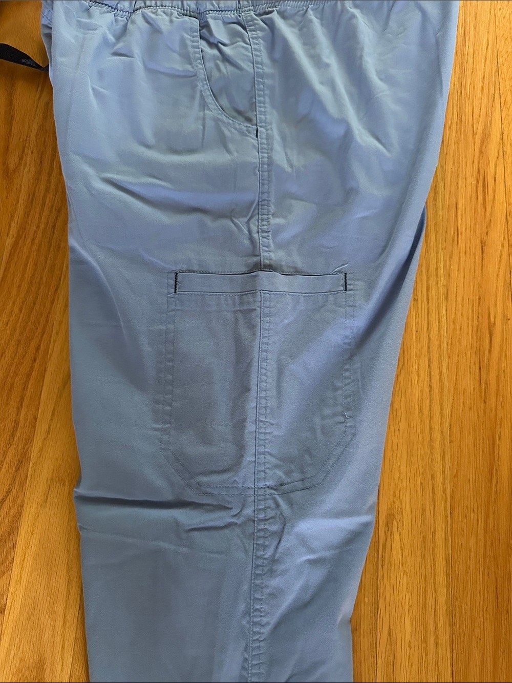 Women’s ceil Blue Drawstring scrub Pants - Picture 6 of 12